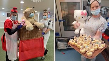 Teddy bears picnic at Cramlington care home